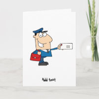 Mascotte de postiers de travailleurs postaux perso