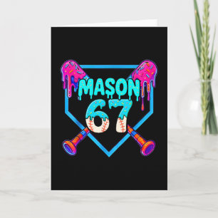 Carte Mason 67 Drôle de glace qui coule Design de mème à