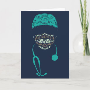 Carte masque cachette