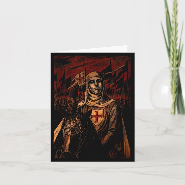 Carte Masque d'argent Roi Baldwin Iv Mème Le Roi Lépreux (Devant)