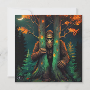 Carte Masque Sasquatch