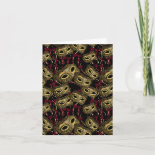 CARTE MASQUERADE VENISE  ART     