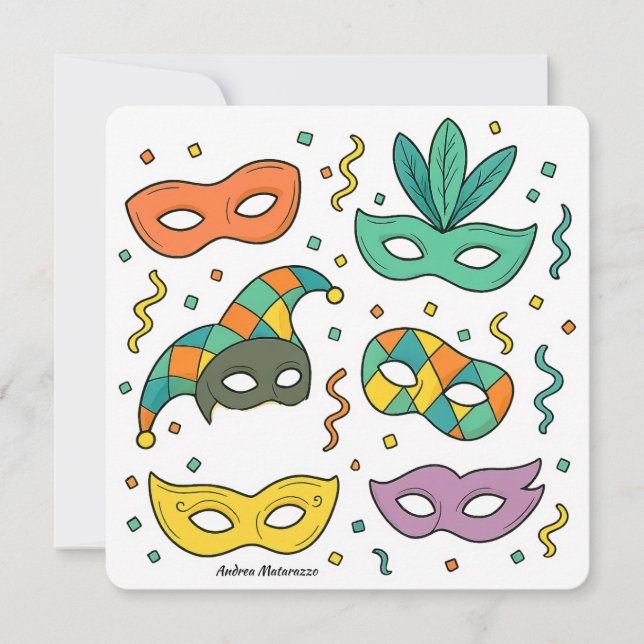 Carte Masques Volants (Devant)