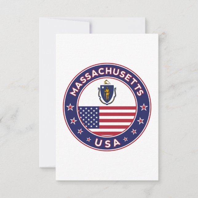 Carte Massachusetts (Devant)