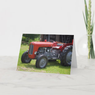 Carte Massey rouge Ferguson 35X