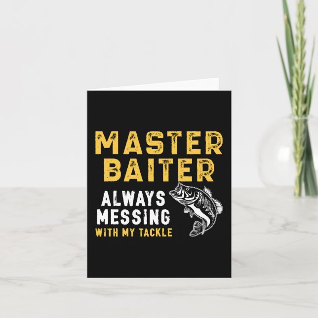 Carte Master Baiter (Devant)