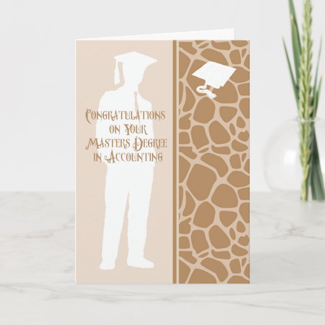 Carte Master Card en comptabilité pour lui (Devant)