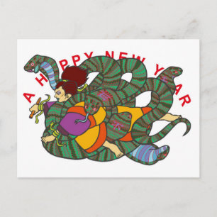 Carte Master of Snake Newyears
