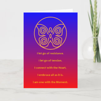 CARTE MASTERY OF THE MOMENT - DESIGN 8 - GREETING CARD