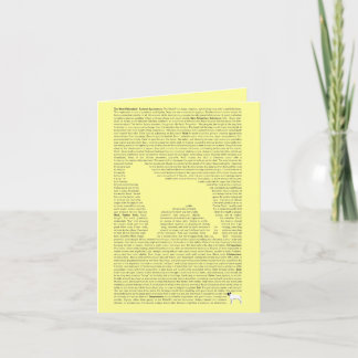 Carte Mastiff AKC Breed Standard Card