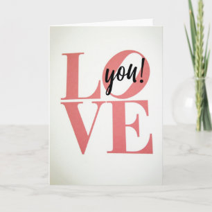 Carte Mat Matte Amour Romantique