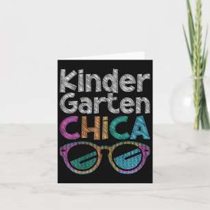 Carte Maternelle Chica Rentrée Scolaire Élève De Materne