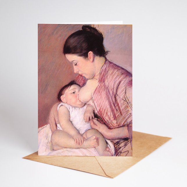 Carte Maternite | Mary Cassatt (Créateur téléchargé)