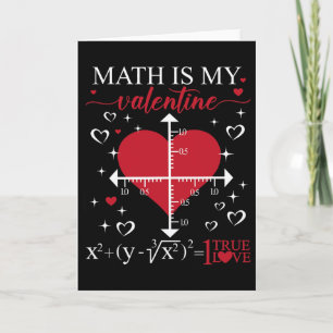 Carte Math Est Ma Saint-Valentin Géométrie Prof De Maths