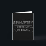 Carte Math Geek Géométrie Professeur Phrase Gym Dire Gra<br><div class="desc">Math Geek Géométrie Enseignant Phrase Gym Dire Graphisme Drôle</div>