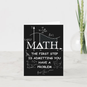 Carte Maths La Première Étape Est D'admettre Que Vous Av