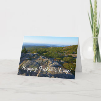 Carte Matin au sommet du mont Cadillac Acadia Fête des P