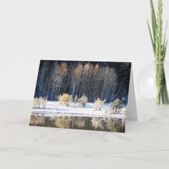 Carte Matin givré (Devant)