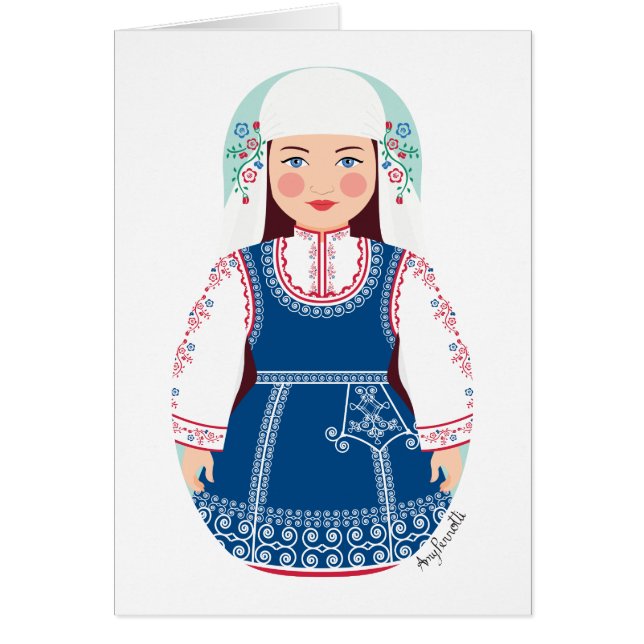 Carte Matryoshka bulgare (Devant)