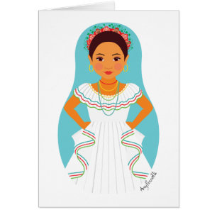 Carte Matryoshka du Nicaragua