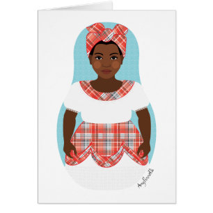 Carte Matryoshka jamaïcaine