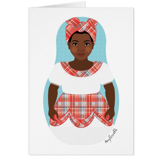 Carte Matryoshka jamaïcaine (Devant)