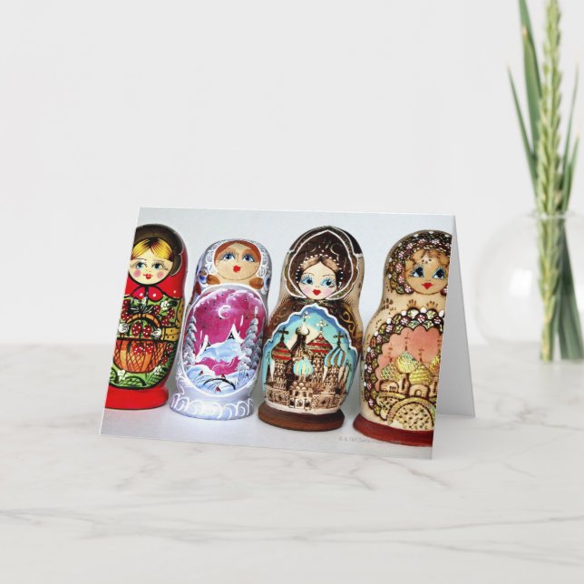 Carte Matryoshkas (Devant)