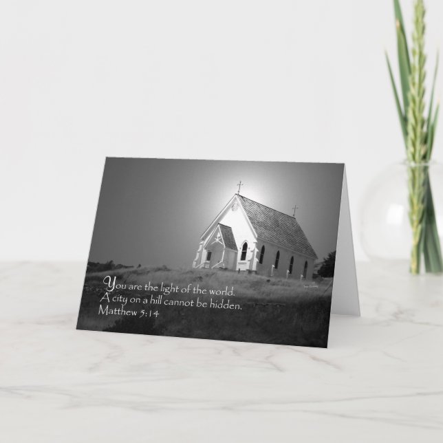 Carte Matthieu 5:14 (Devant)