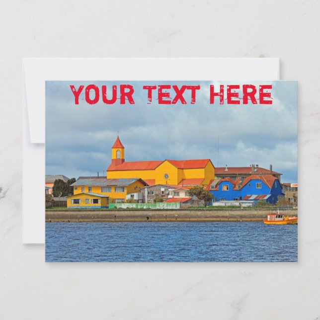 Carte Maullin, Chili (Devant)