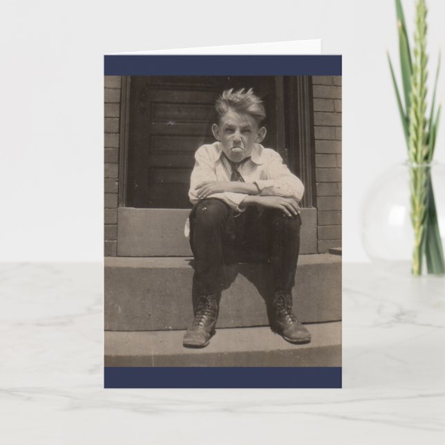 Carte mauvaise attitude (Devant)