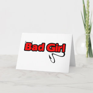 Carte Mauvaise fille