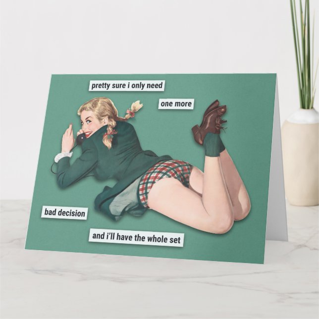 Carte Mauvaises décisions (Devant)