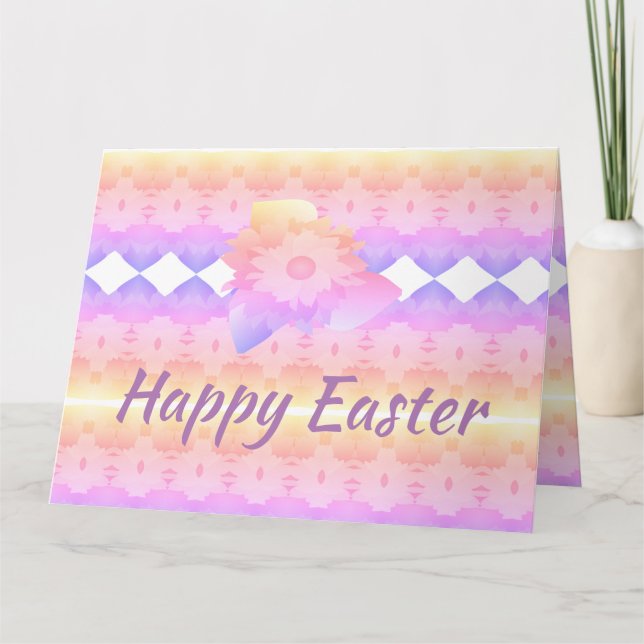 Carte Mauve et jaune (Devant)