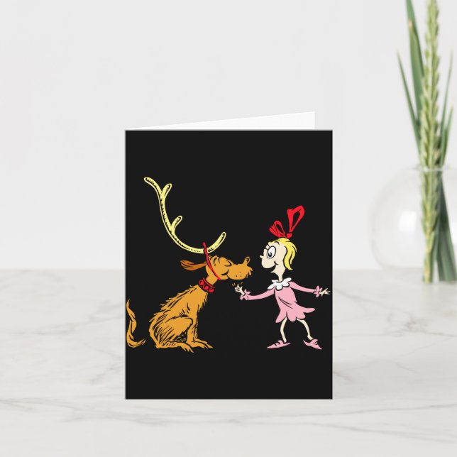 Carte Max Cindy Lou Who  (Devant)