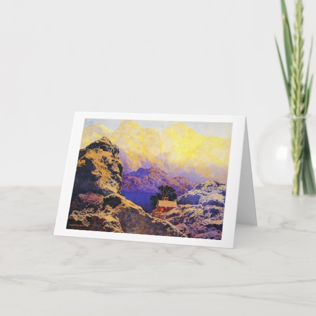 Carte Maxfield Parrish, obtenant à partir de lui tout, (Devant)