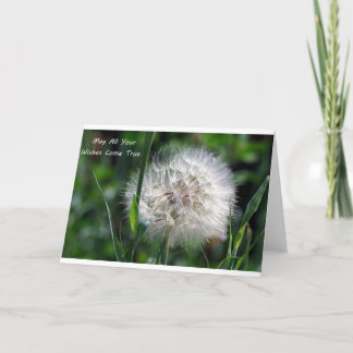 Carte May All Your Wishes Come True Greeting Card