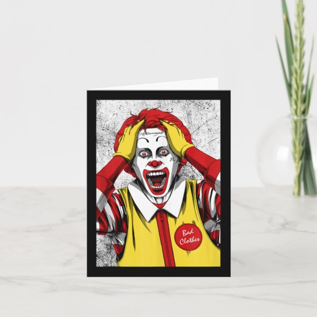 Carte Mcjoker  (Devant)