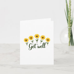 Carte Meadow Flower Get Well