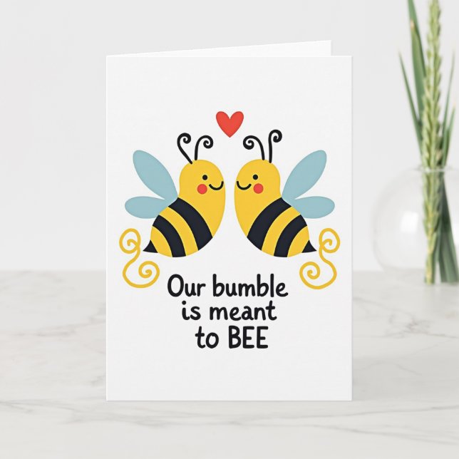 Carte Meant To Bee (Devant)