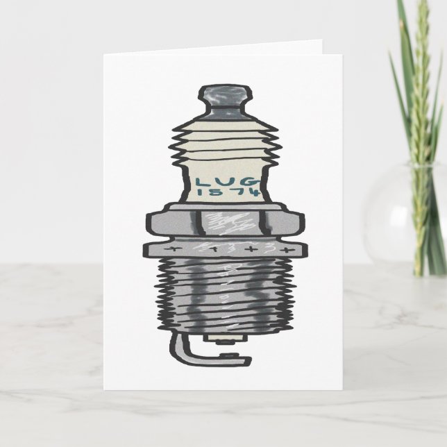 Carte Mécanique du bouchon d'étincelle (Devant)