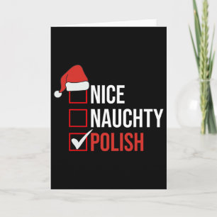 Carte Méchants Jolis Polonais Drôle Pologne Noël Père No