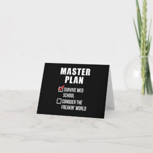Carte Med School Graduation Master Plan