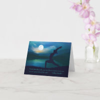 Méditation Yoga Professeur Lune Salutation Pose Ci