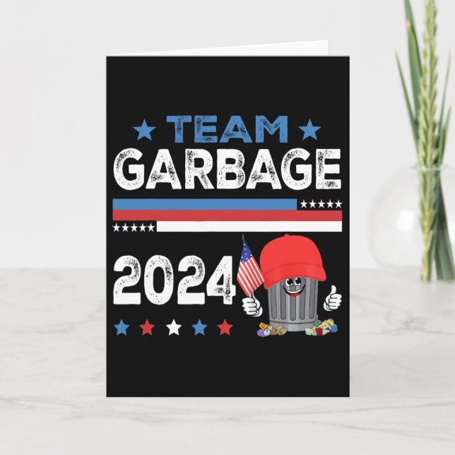 Carte Méga Garage partisan fiert de Trump 1  (Devant)