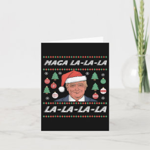 Carte Mega La La Donald Trump Potus 47 Mauvais Noël