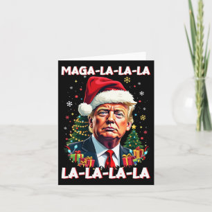 Carte Mega La La Donald Trump Potus 47 Mauvais Noël