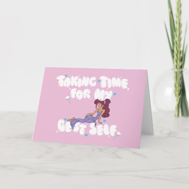 Carte Megara - Taking Time For My Best Self Card (Devant)