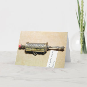 Carte Megillah case, from Alsace