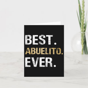 Carte Meilleur Abuelito Jamais Cadeau Graphique De Petit