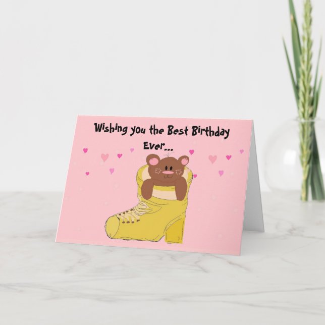 Carte Meilleur Anniversaire Jamais (Devant)